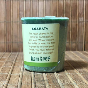 Chakra Votive ecoCandle - Healing Anahata