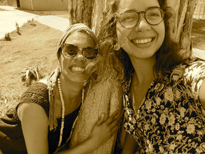 Juliana y Jessica - Equipo del Proyecto Colaborativo de Ecotienda La Chiwi