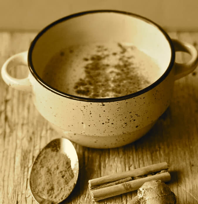 "Golden Milk" Ayurvédico