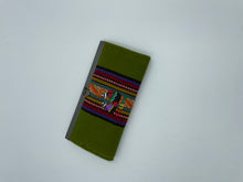 Billetera con clip en aguayo - variedad