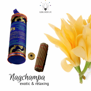 Tibetan Traditional Incense - Nag Champa - Ecotienda La Chiwi