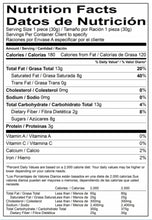 72% Dark Chocolate Bar (1.06oz)