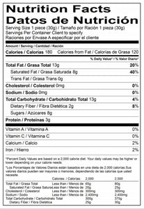 72% Dark Chocolate Bar (1.06oz)