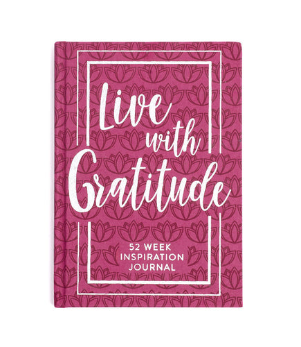 Tree-free Inspirational Journal - Live with Gratitude