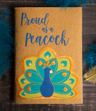 Tree-free Softbound Journal - Sassy Peacock