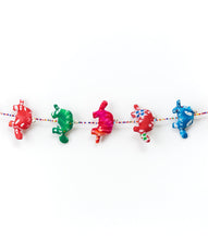 Durlari Turtle garland - upcycled sari