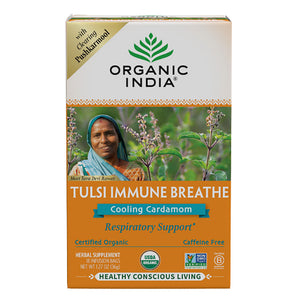 Tulsi Immune Breathe - cooling cardamom tea