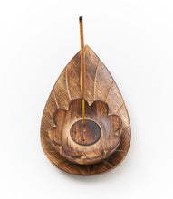 Kairavini Lotus wood incense holder