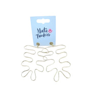 Matisse wire earrings - golden - Ecotienda La Chiwi
