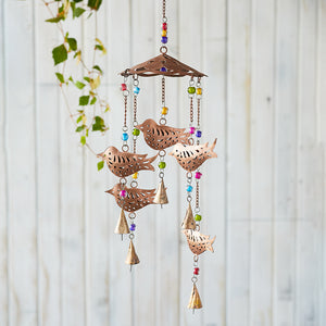 Carousel wind chime - birds