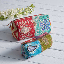 Recycled Sari Toletries bag
