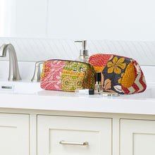 Recycled Sari Toletries bag