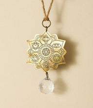 Surya Engraved Suncatcher - chakra mandala