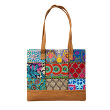 Recycled Sari Jangali tote