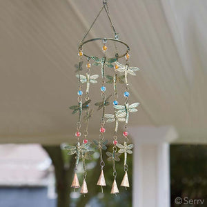Carousel wind chime - dragonflies