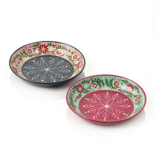 Stainless Steel Kashmiri Plate - festive - Ecotienda La Chiwi