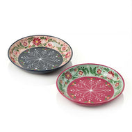 Stainless Steel Kashmiri Plate - festive - Ecotienda La Chiwi