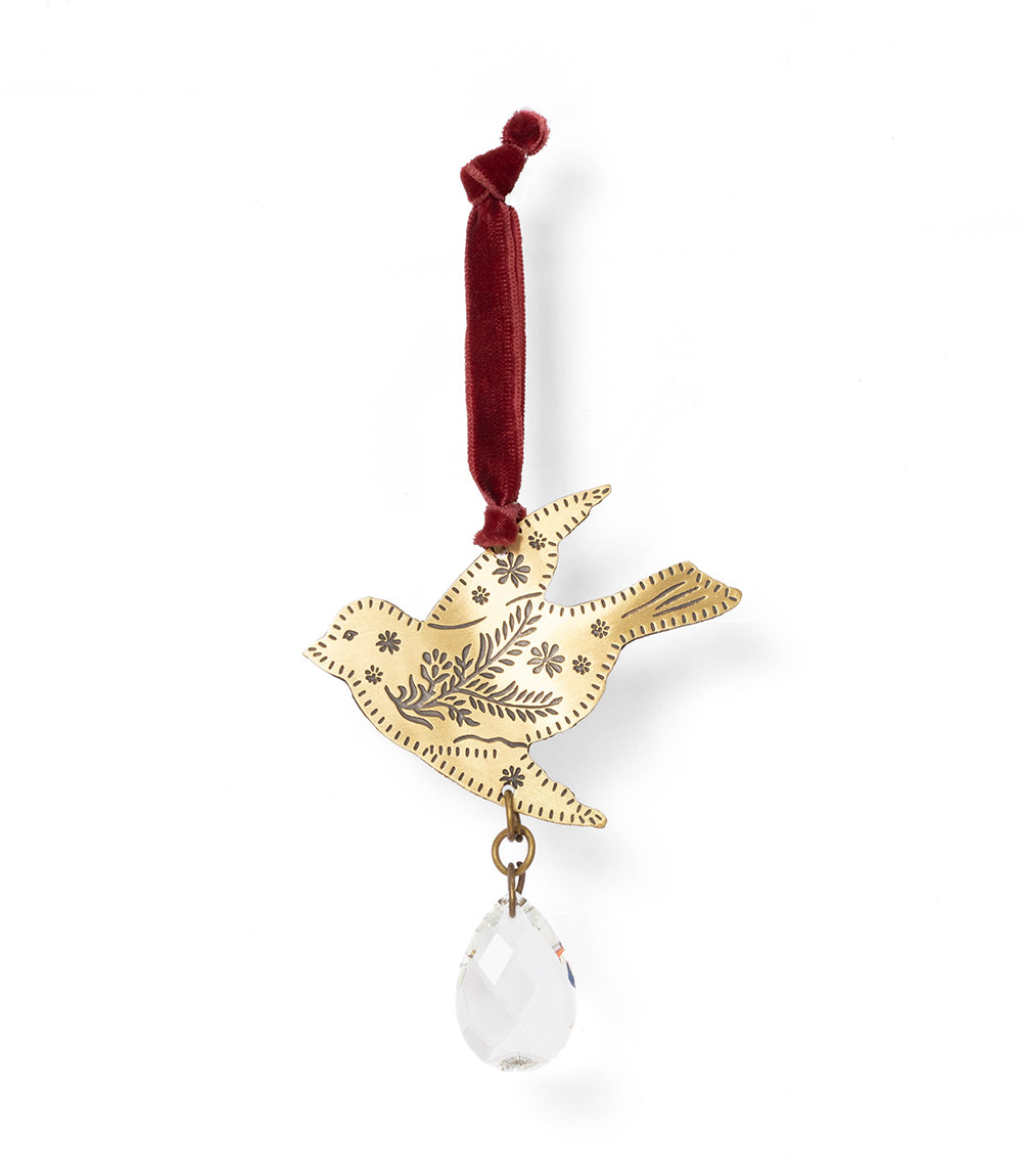 Surya Engraved ornament - bird