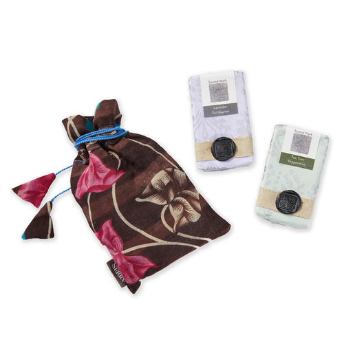 Sacred Mark Soaps - essentials (set of 2 + bag)