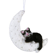 Felt Ornament - Kitty Moon - Ecotienda La Chiwi