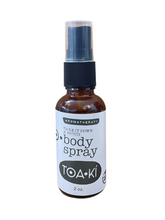 Aromatherapy body spray - down a notch