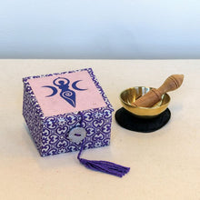 Mini Meditation Bowl w Box: 2" Spiral Goddess