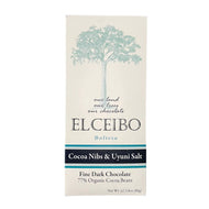 Fine Dark Chocolate - Cocoa Nibs & Uyuni Salt  2.8oz