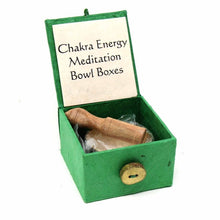 Mini Meditation Bowl Box: 2" Heart Chakra