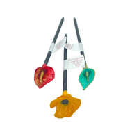 Palitos de pelo con flores - Ecotienda La Chiwi
