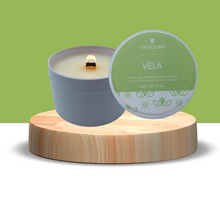 Vela natural de soya (4oz) - Citronela Romero