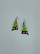 Aretes en peltre y aguayo - Variedad