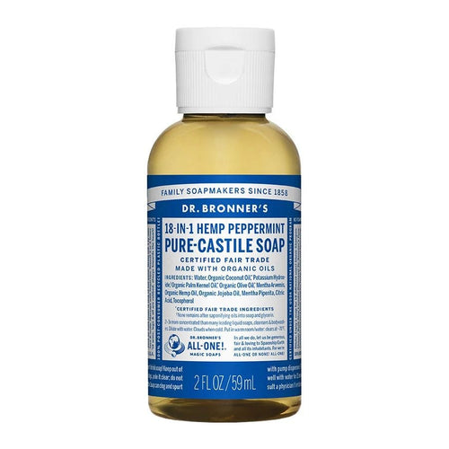 Pure-Castile Soap - Peppermint (2oz)