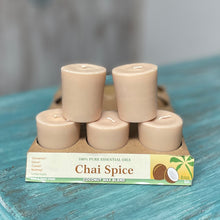 ecoCandle Coconut Wax Votive  - CHAI SPICE