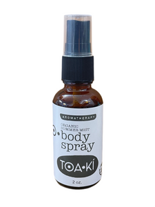Aromatherapy body spray - summer mist