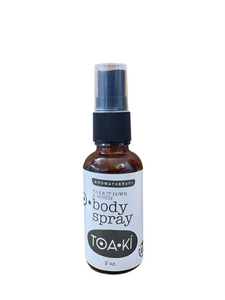 Aromatherapy body spray - down a notch