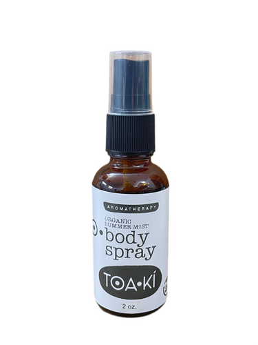 Aromatherapy body spray - summer mist