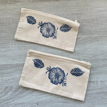 Flower Art Organic Canvas pouch
