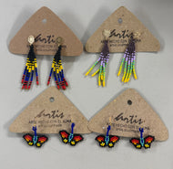 Aretes Chaquiras de Antioquía - Variedad - Ecotienda La Chiwi
