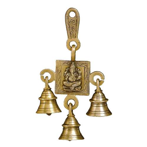 Ganesha brass bells