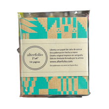Libreta mini hecha a mano (3"x4")