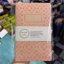 Libreta panfleto hecha a mano (5"x8")