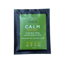 Cacao 75% bar with dates and spices - CALM (1 oz)