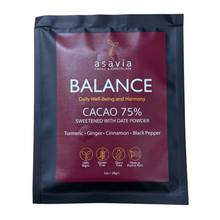 Cacao 75% bar with dates and spices - BALANCE (1 oz)