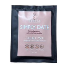 Cacao 75% bar with date powder - SIMPLY DATE (1 oz)