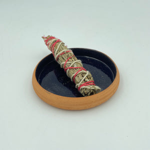 Platillo de cerámica para velas