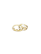 Swell ring - golden (set of 2) - Ecotienda La Chiwi