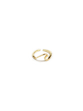 Swell ring - golden (set of 2) - Ecotienda La Chiwi