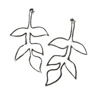 Fauna wire earrings - silver - Ecotienda La Chiwi