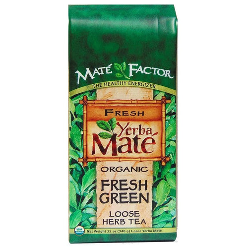 Organic Loose Leaf Yerba Mate - fresh green (12oz)