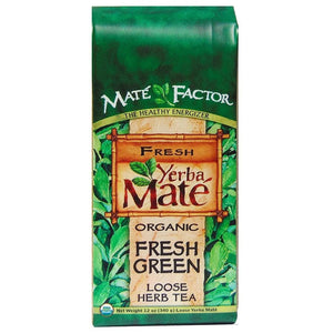 Organic Loose Leaf Yerba Mate - fresh green (12oz)